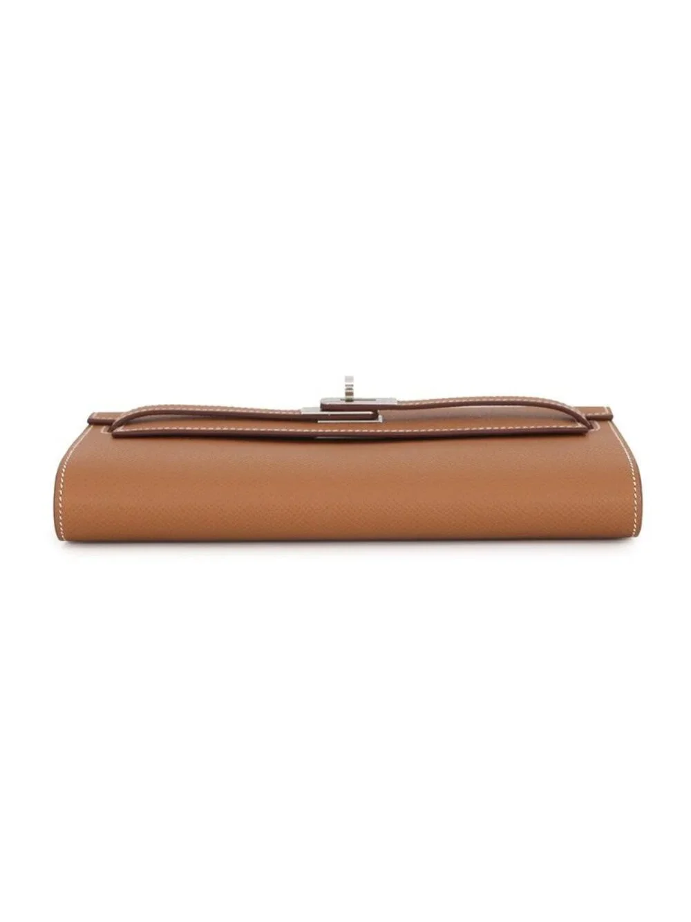 Hermes Wallet Kelly Long To Go Gold Silver Epsom